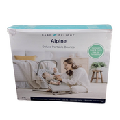 Shop Baby Delight Alpine Deluxe Portable Bouncer, Charcoal Tweed at Goodbuygears