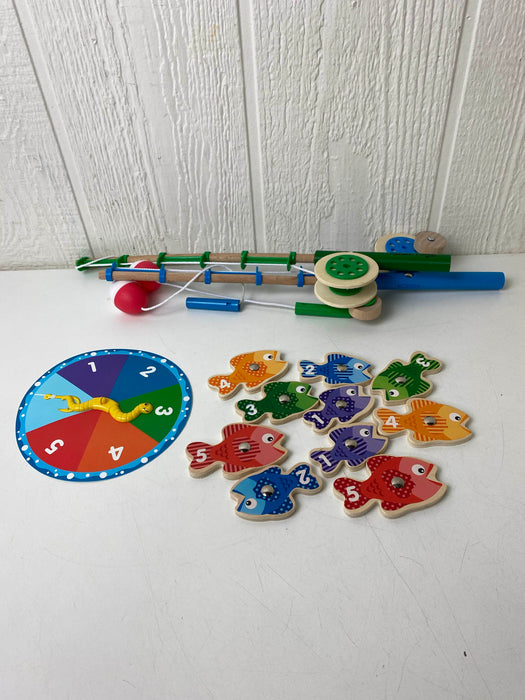 secondhand Melissa & Doug Catch & Count Magnetic Fishing Rod Set