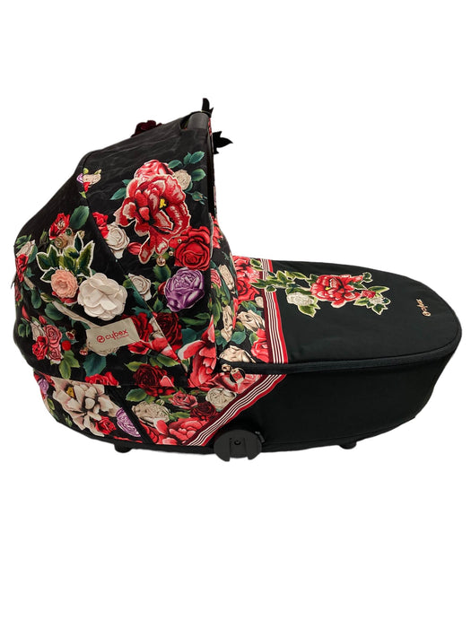 Shop Cybex MIOS LUX Carry Cot, Black Spring Blossom at Goodbuygears