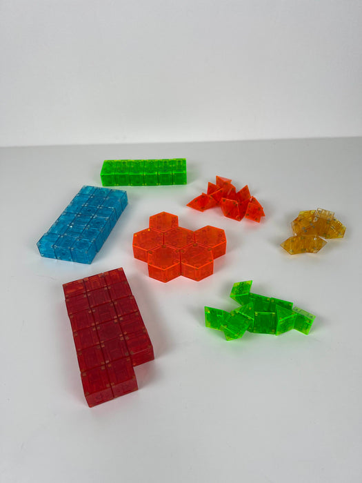 used Magna-Tiles Qubix 85 Piece Set
