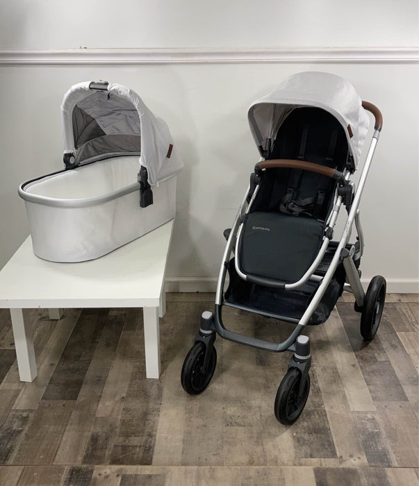 Shop UPPAbaby VISTA V2 Stroller, 2021, Bryce (White Marl) at Goodbuygears