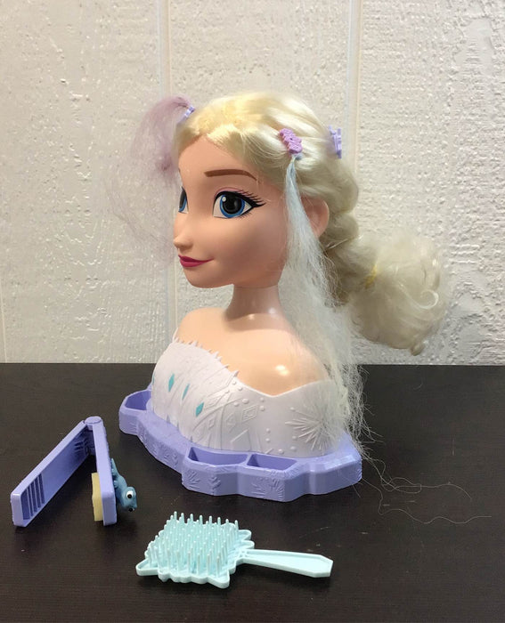 used Disney Elsa Styling Head