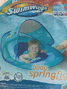 secondhand SwimWays Baby Spring Float with Sun Canopy