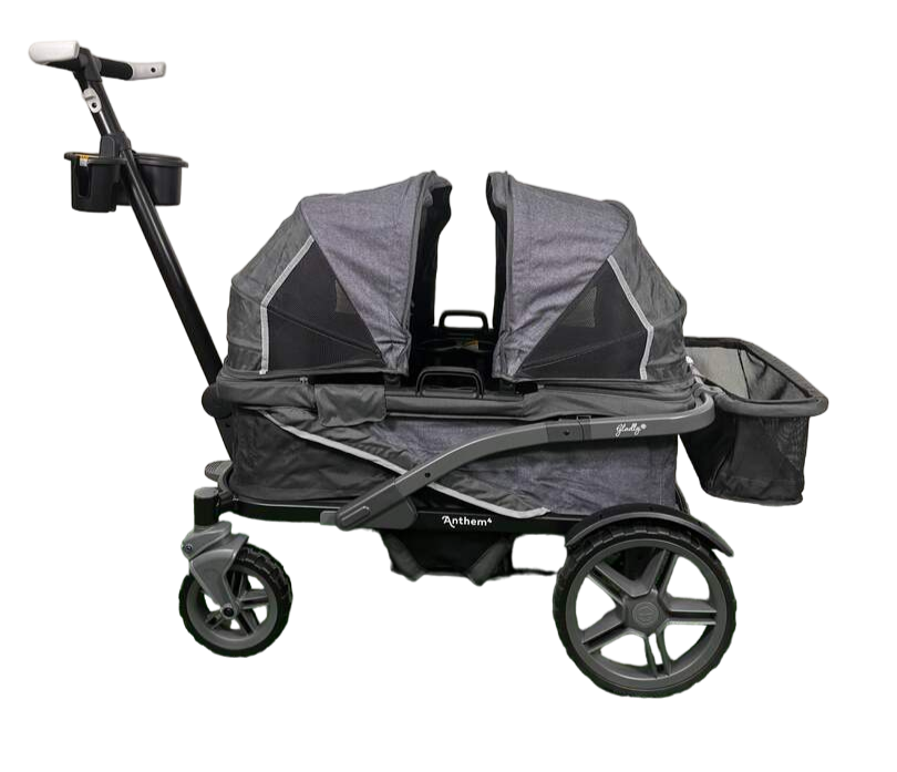 Shop Gladly Family Anthem4 Classic 4 Seater All Terrain Wagon Stroller, Special Edition Graphite at Goodbuygears