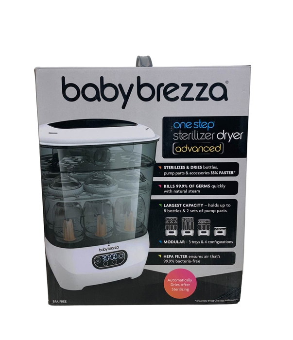 Shop Baby Brezza Sterilizer And Dryer Advanced, White at Goodbuygears