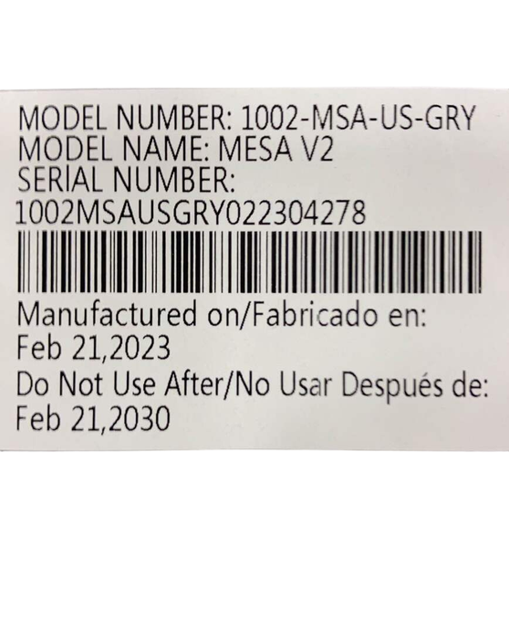 Shop UPPAbaby MESA V2 Infant Car Seat, 2023, Greyson (Charcoal Melange) at Goodbuygears