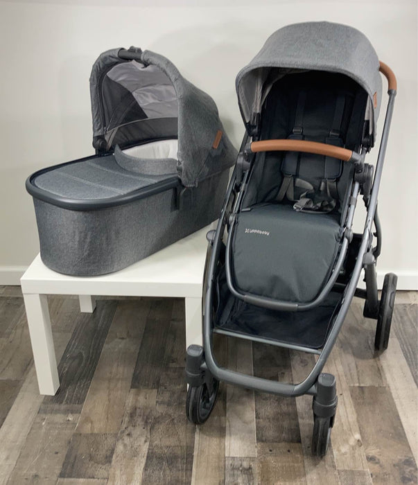 Shop UPPAbaby VISTA V2 Stroller, 2021, Greyson (Charcoal Melange) at Goodbuygears