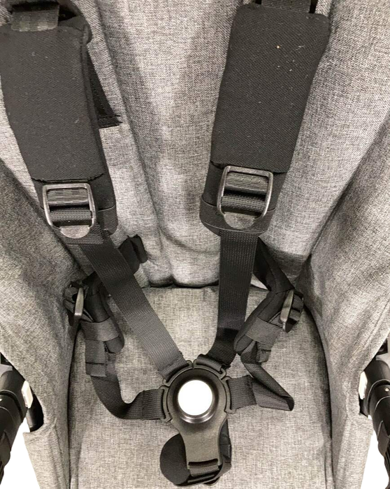 Shop Bugaboo Donkey 5 Duo Extension Set, without Canopy, Grey Melange, Black, 2021 at Goodbuygears