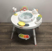 used Skip Hop Explore and More Baby's View 3-Stage Activity Center, Silver Cloud