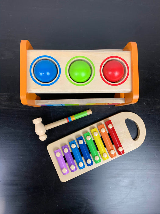 secondhand Hape Wooden Musical Musical Instrument