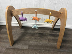 used Crate & Kids Wee Workout Wooden Baby Gym