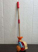 secondhand Hape Lilly Musical Push Along