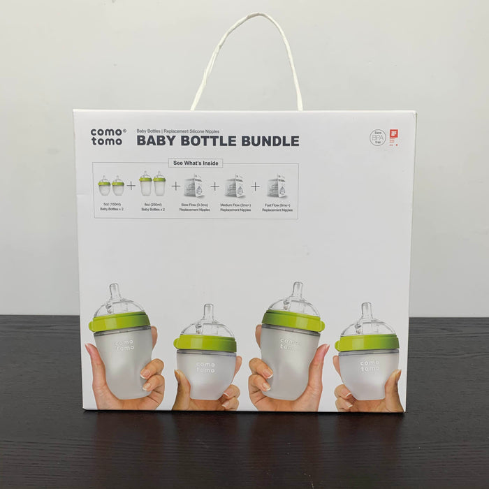 used Comotomo Baby Bottle Bundle