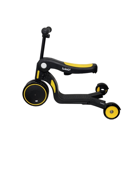Shop Larktale Scoobi 5-in-1 Scooter, Clovelly (Yellow/Black) at Goodbuygears
