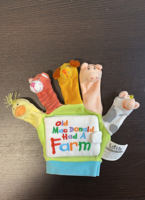 secondhand Scholastic Finger Puppet Book