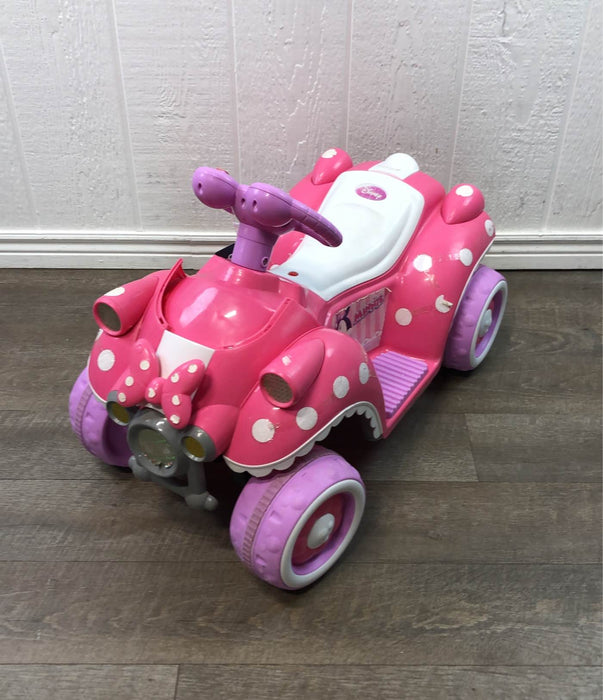 used Kid Trax 6V Quad Ride-On, Minnie Mouse