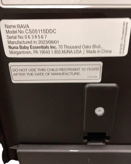 Shop Nuna RAVA Convertible Car Seat, Droplet Dot, 2023 at Goodbuygears