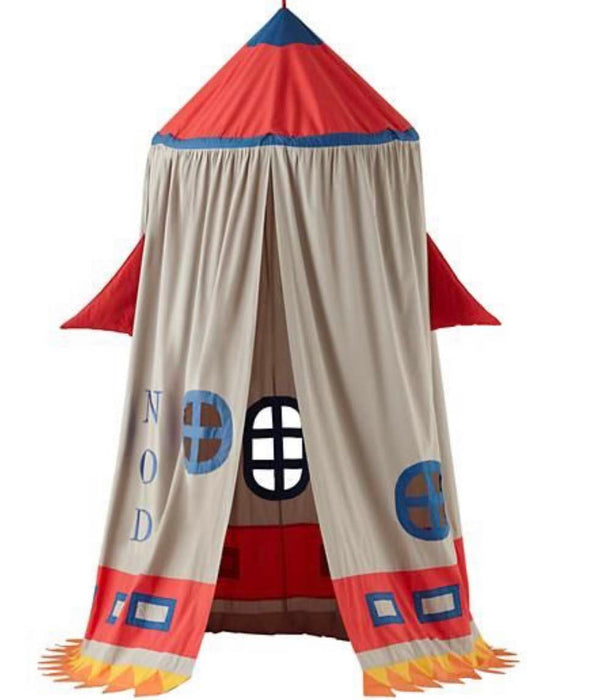 used Land Of Nod Canopy Playhouse Rocketship