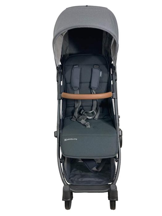 Shop UPPAbaby MINU V2 Stroller, 2023, Greyson (Charcoal Melange) at Goodbuygears