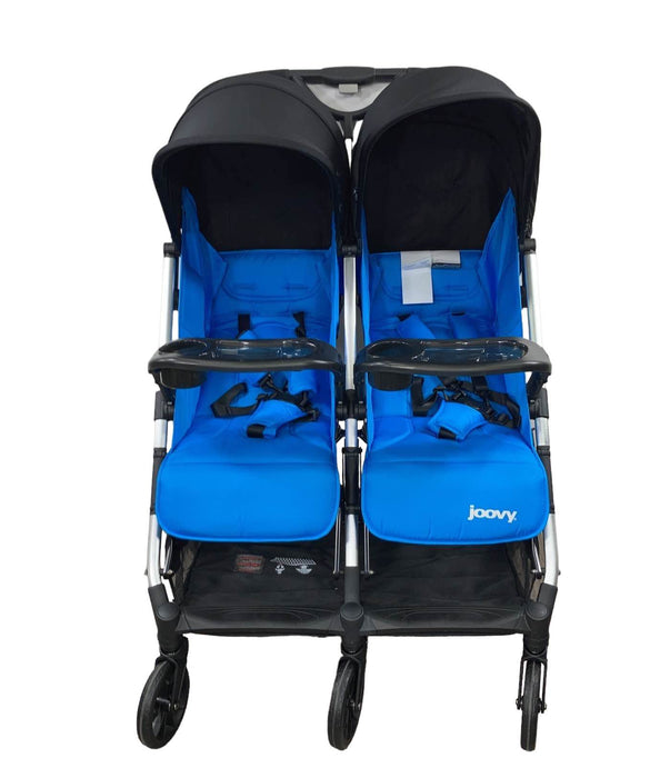 Shop Joovy Kooper X2 Double Stroller, 2021, Glacier Blue at Goodbuygears