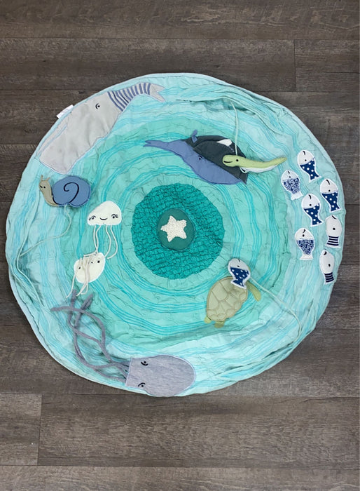 used Land Of Nod Be on the Sea Activity Floor Mat