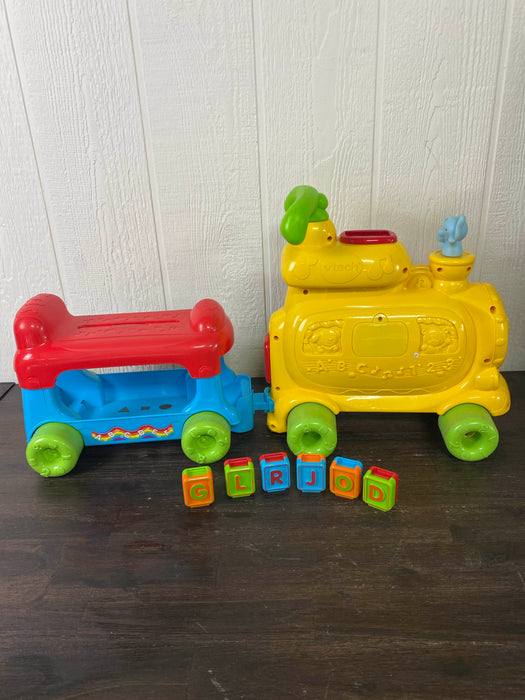 secondhand VTech Sit To Stand Alphabet Train