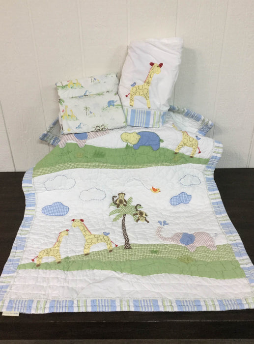 used Pottery Barn Kids Baby Bedding Set