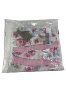 used Honest Baby 5-pack Organic Cotton Multi-layer Woven Burp Cloths, Rose Blossom