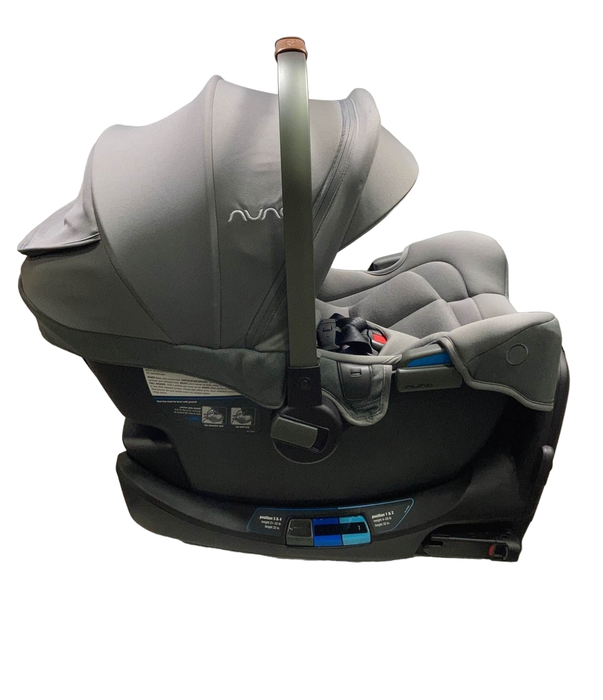 Shop Nuna PIPA rx Infant Car Seat with RELX Base, 2022, Granite at Goodbuygears