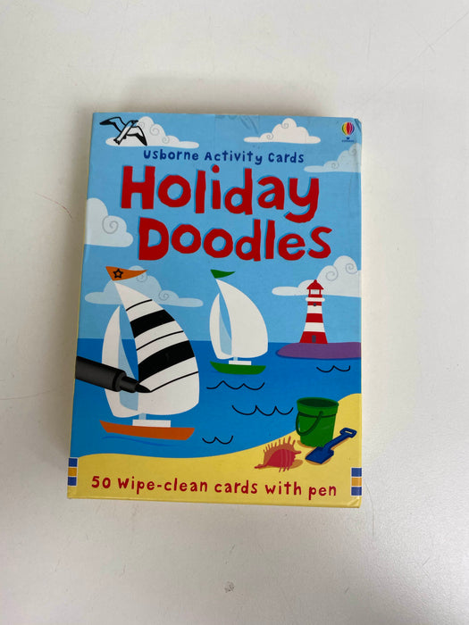 used Usborne Holiday Doodles