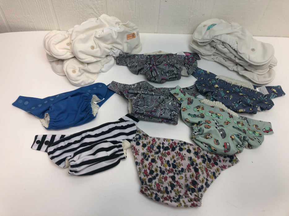 used GroVia Hybrid Cloth Diapers