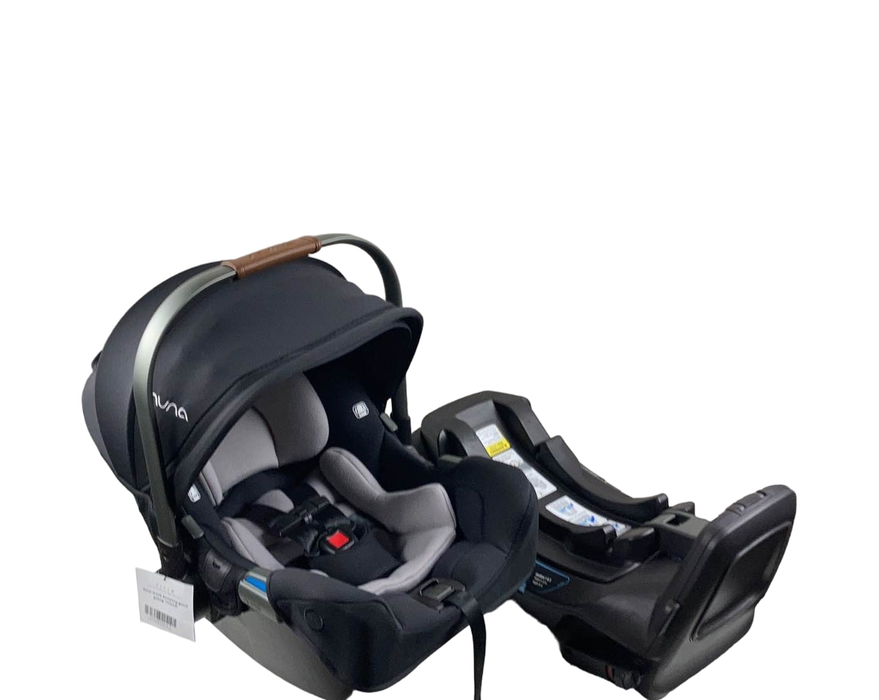 Shop Nuna PIPA rx Infant Car Seat with RELX Base, 2023, Caviar at Goodbuygears
