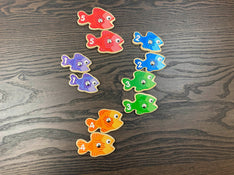 secondhand Melissa & Doug Catch & Count Magnetic Fishing Rod Set