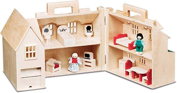 Melissa & Doug Fold & Go Dollhouse