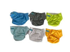 used Alva Baby One Size Adjustable Cloth Diapers