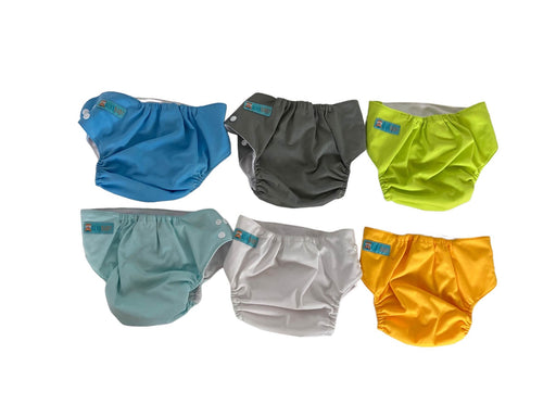 used Alva Baby One Size Adjustable Cloth Diapers