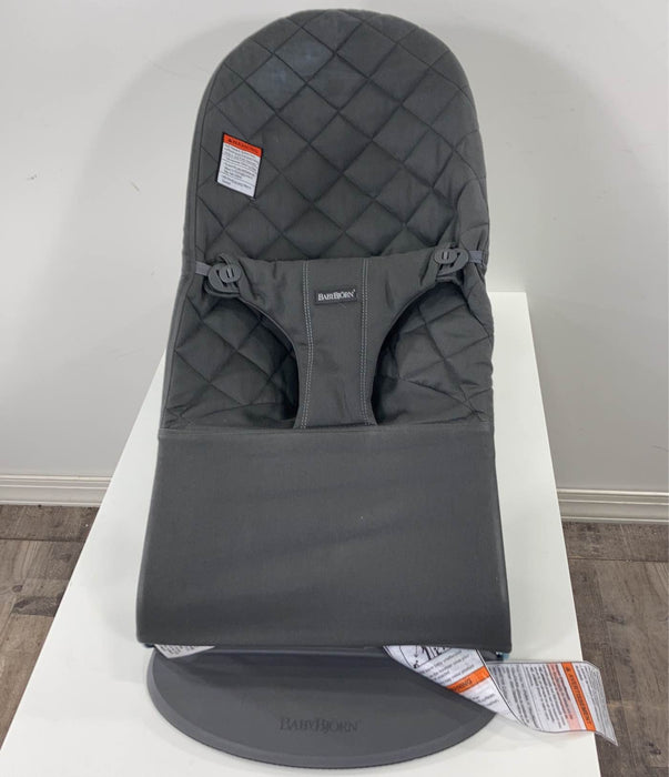 Shop BabyBjorn Bouncer Bliss, Cotton, Anthracite at Goodbuygears