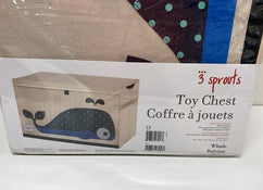 secondhand 3 Sprouts Toy Chest, Whale