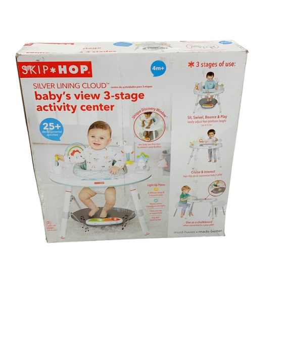 Shop Skip Hop Silver Lining Cloud Baby's View Activity Center at Goodbuygears