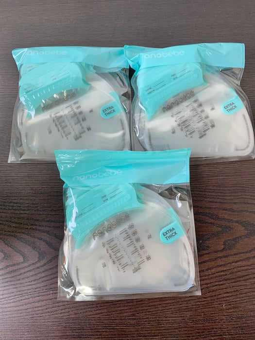 secondhand Nanobébé Breastmilk Storage Bags