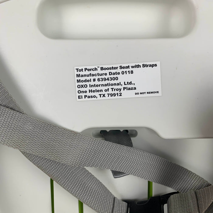 used OXO Tot Perch Booster Seat with Straps
