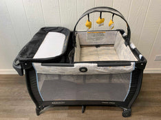 used Graco Anywhere Dreamer Playard With Bassinet, Hattie
