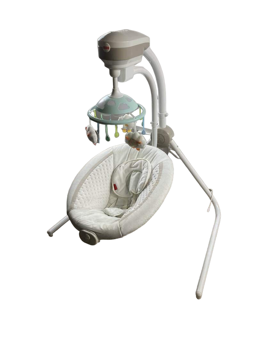 secondhand Fisher Price Cradle 'n Swing, Comfy Cloud