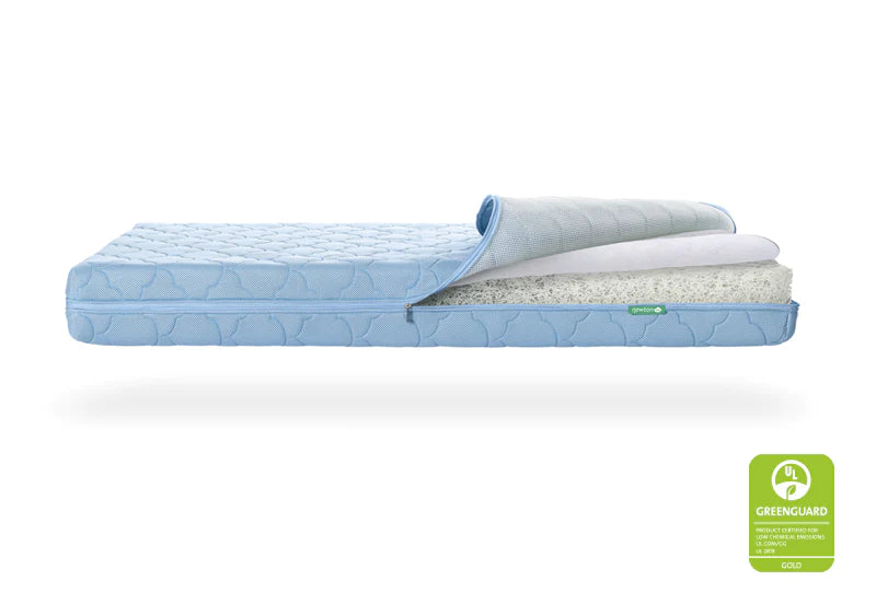 Shop Newton Original Crib And Toddler Mattress, Blue at Goodbuygears