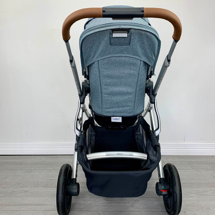 Shop UPPAbaby VISTA V2 Stroller, Gregory (Blue Melange) at Goodbuygears