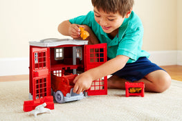 Shop Green Toys Fire Station Playset at Goodbuygears