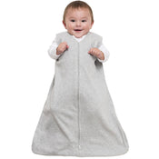 used Halo Cotton Sleepsack, white with gray narwhals , S