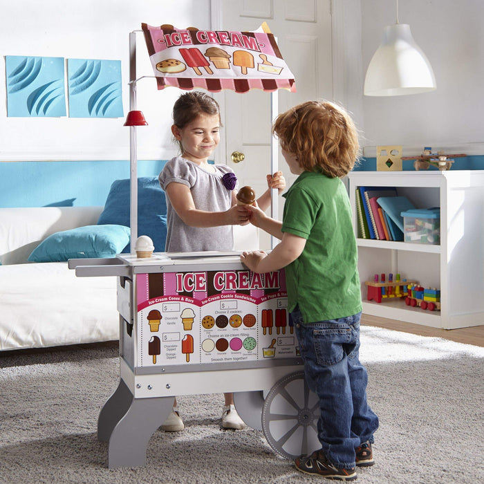 Melissa & Doug Snacks And Sweets Food Cart