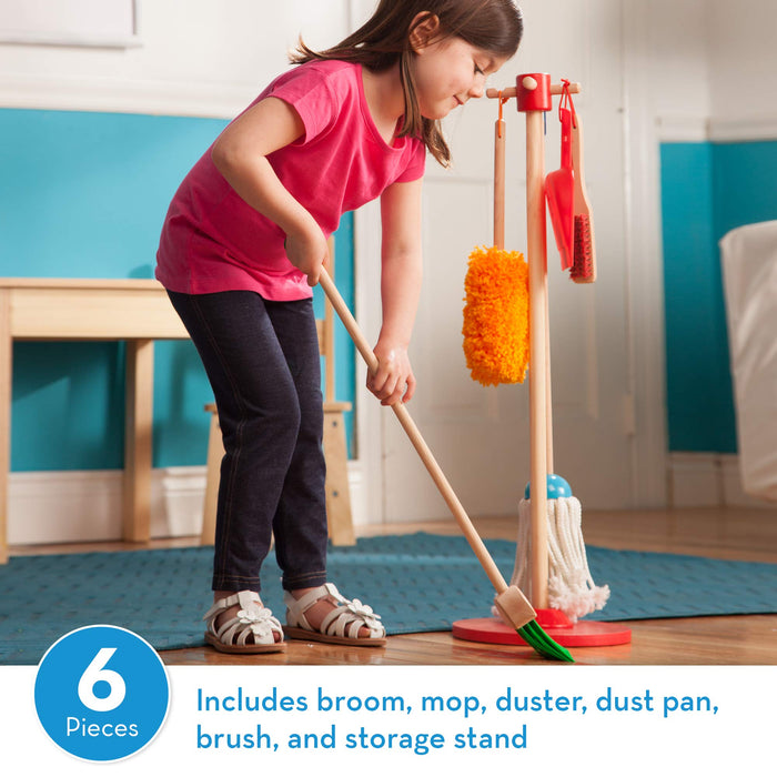 Melissa & Doug Let’s Play House! Dust! Sweep! Mop!