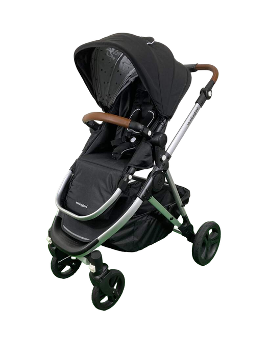 Shop Mockingbird Single 2.0 Stroller, 2023, Silver with Penny Leather, Watercolor Drops, Black at Goodbuygears
